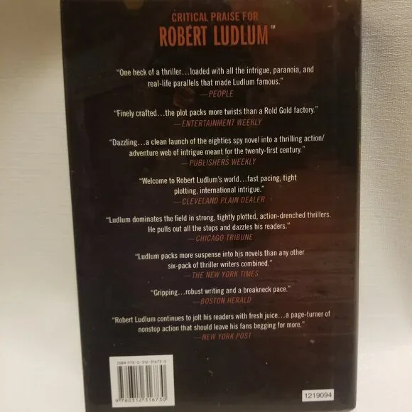 Hardcover of Robert Ludlum's The Bancroft Strategy - Picture 2 of 4